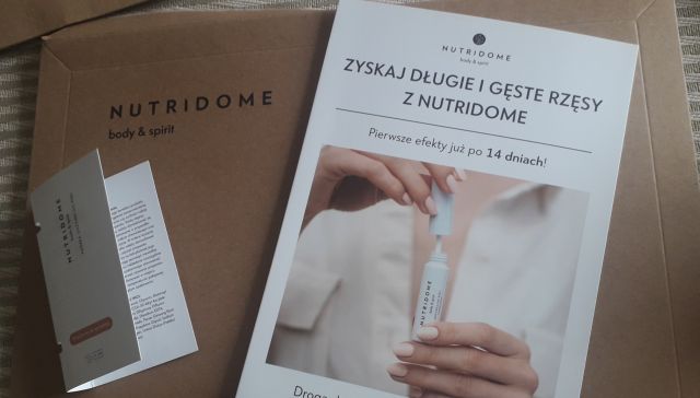 Nutridome Body & Spirit, Odżywka do rzęs
