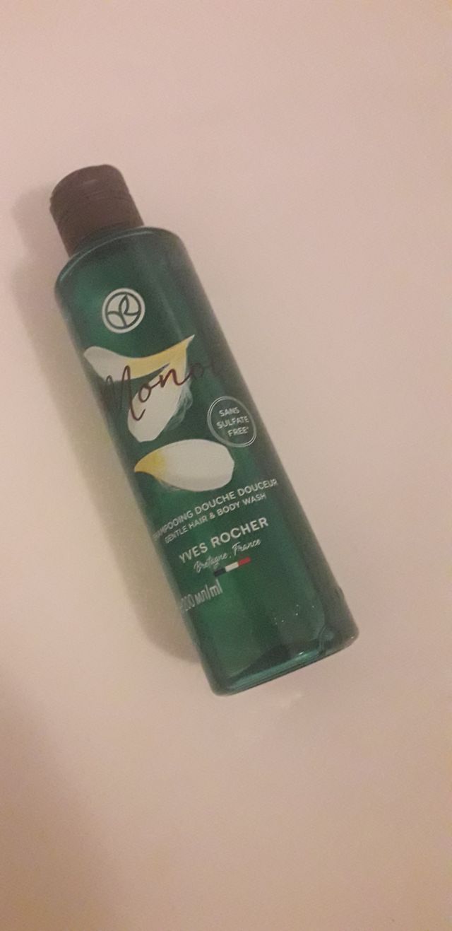 Yves Rocher Szampon-żel pod prysznic, Monoi 