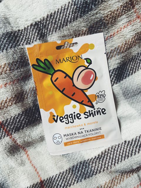 Marion veggie shine maska marchewka morela