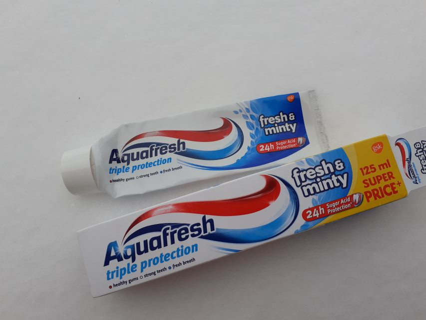 Aquafresh Pasta do zębów, Triple Protection, Fresh & Minty data-recommend=