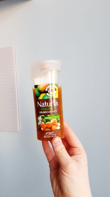 Joanna Naturia, Peeling myjący, Gruboziarnisty, Mango data-recommend=
