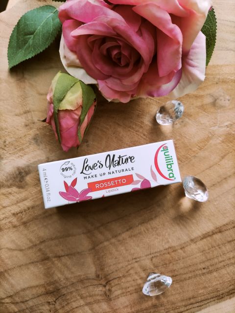 Equilibra Love's Nature, Pomadka do ust, Nudo Rosato data-recommend=