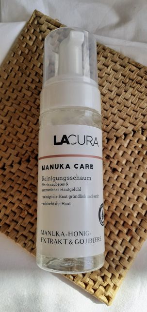 Lacura  Manuca Care, Pianka oczyszczająca, Manuka-Honig-Extrakt & Gojibeere data-recommend=