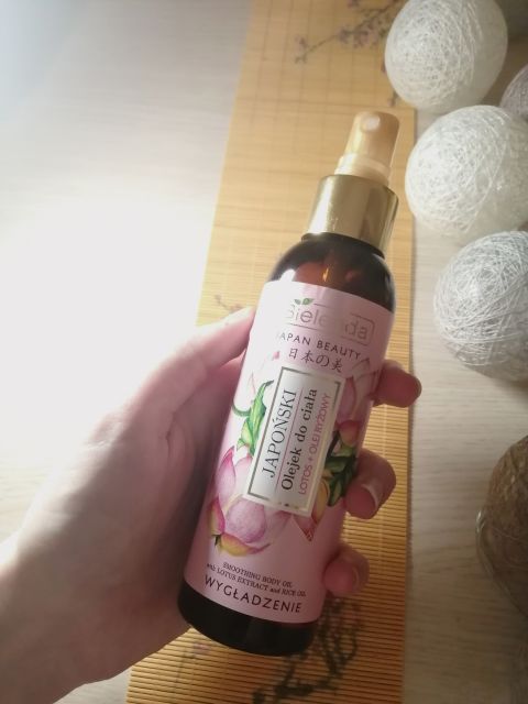 Bielenda Japan Beauty, Olejek do ciała, Japoński, Regeneracja, Konopia + olej cacay data-recommend=