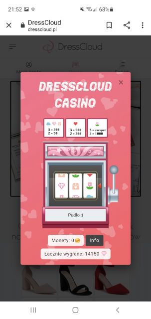 Walentynkowe kasyno DressCloud