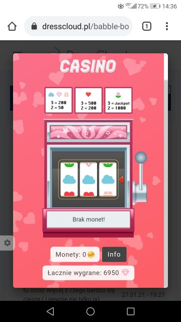 Walentynkowe kasyno DressCloud