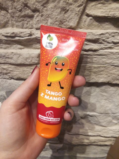 Elfa Pharm Elfa Pharm x Noble Health, Krem do stóp, Lekki, Tango z Mango, Energetyzująco - odświeżający