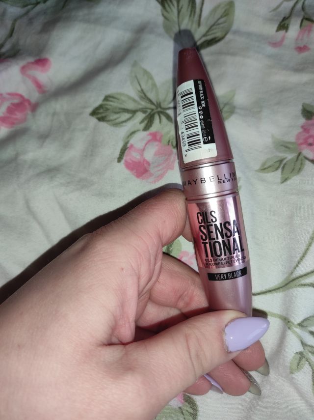 Maybelline Cils Sensational, Tusz do rzęs, Very Black 