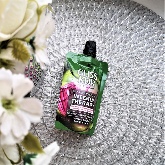 Schwarzkopf Gliss Kur, Hair Repair, Weekly Therapy, Intensywna odżywka do włosów, Do bardzo zniszczonych i suchych włosów