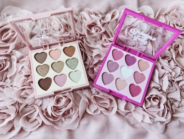 Makeup Revolution I Heart Revolution, Paleta cieni do powiek, Heart Breakers, Lucky