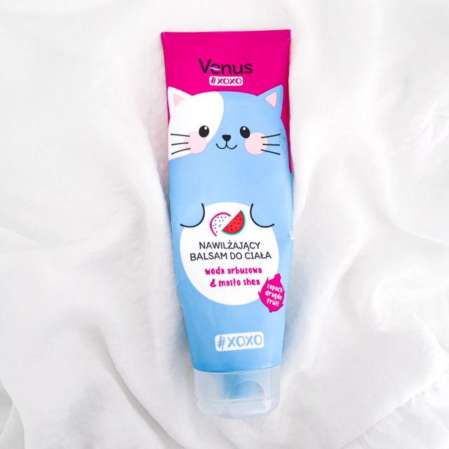 Venus Xoxo, Balsam do ciała, Nawilżający, Woda arbuzowa & masło Shea