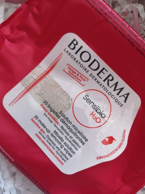 Bioderma Sensibio H2O, Chusteczki do demakijażu twarzy i oczu, Skóra wrażliwa
