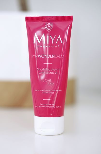 Miya Cosmetics myWONDERbalm, I love me, Krem do twarzy, Odżywczy, Olejek z róży