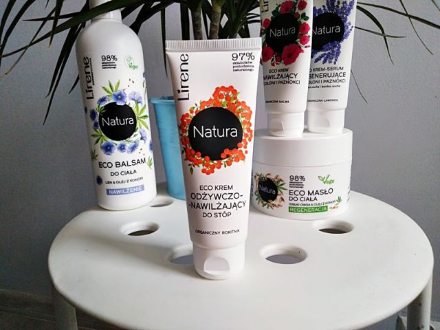 Lirene Natura Odżywczo-nawilżający Eco krem do stóp Organiczny rokitnik