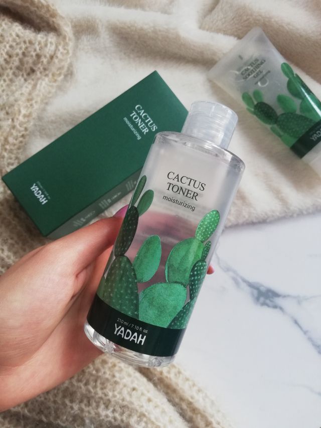 Yadah Tonik do twarzy, Nawilżający, Cactus Toner