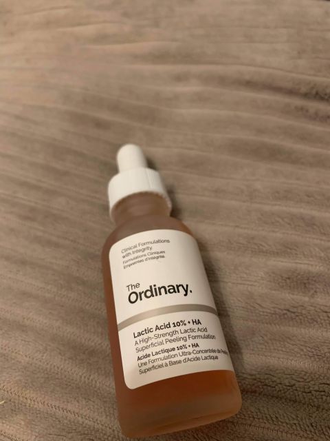 The Ordinary Peeling do twarzy, Lactic Acid 10% + HA