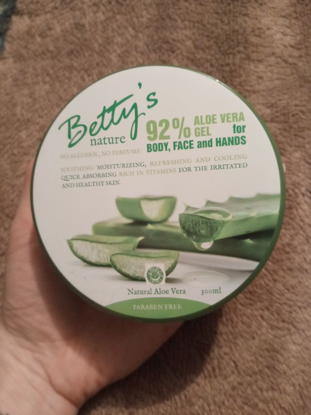 Betty's Żel aloesowy, Chłodzący 
