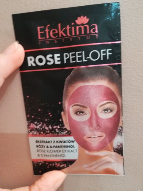 Eveline, Maseczka do twarzy, Rose Peel-off, Ekstrakt z kwiatów róży i d-panthenol.