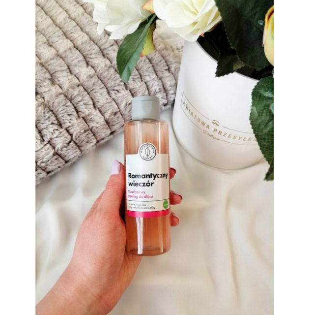 Marba Cosmetics Manufaktura Piękna, Dwufazowy peeling do dłoni, Romantyczny wieczór