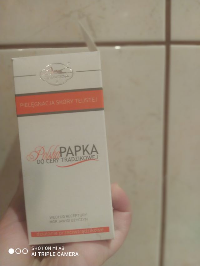 Jadwiga Papka do cery trądzikowej, Antybakteryjna