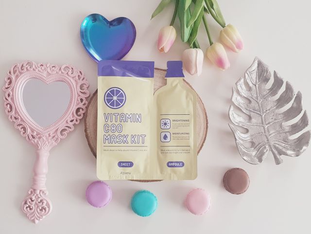 A'pieu Maska do twarzy w płacie, Vitamin C80 Mask Kit