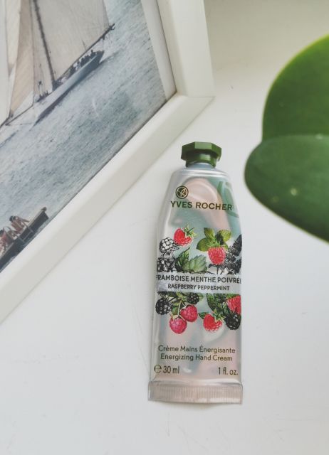 Yves Rocher Krem do rąk, Malina i mięta pieprzowa 