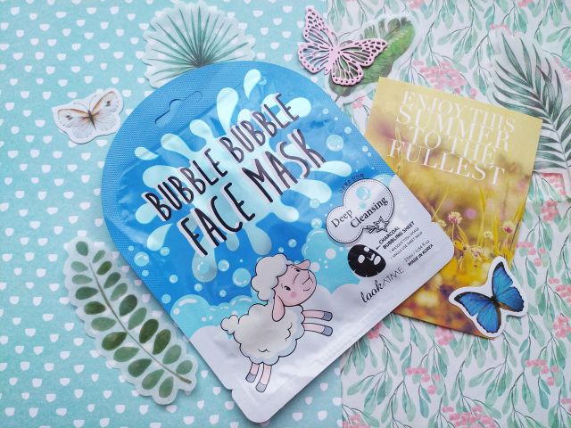 Maseczka bąbelkująca look at me bubble bubble face mask