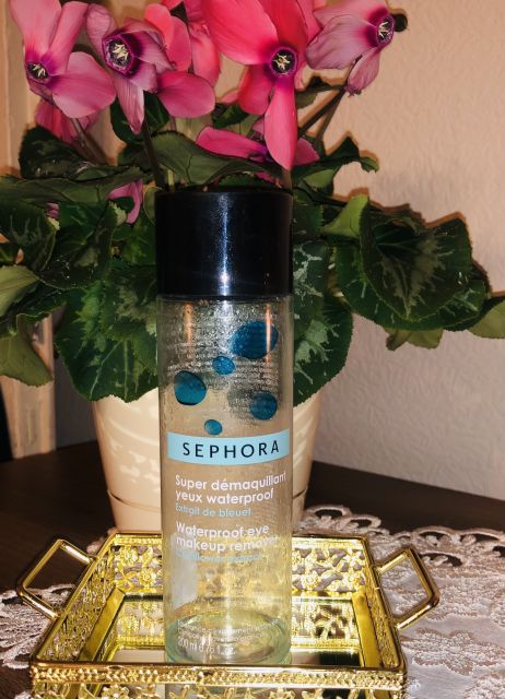 Sephora Płyn do demakijażu wodoodpornego makijażu, Ekstrakt z chabra