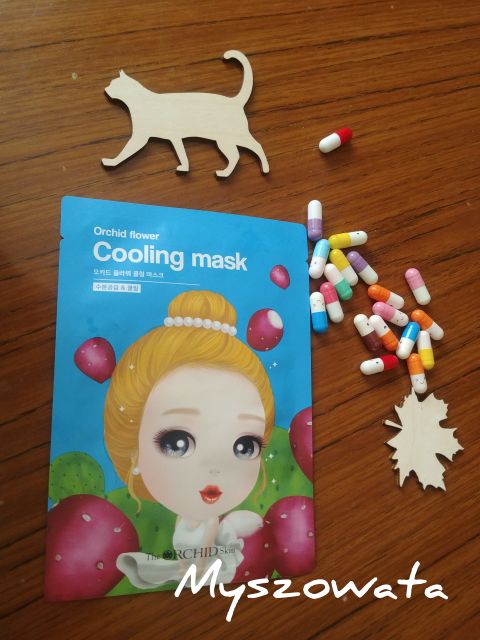 The Orchid Skin Maska w płacie, Orchid Flower, Cooling Mask