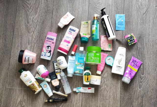 Bardzo bardzo  zaległe denko styczeń 