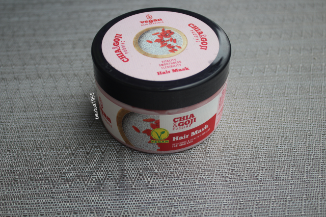 Vegan Hair Desserts Maska do włosów, Chia & Goji Pudding