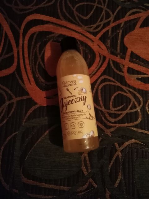 Barwa Szampon Jajeczny odbufowujacy