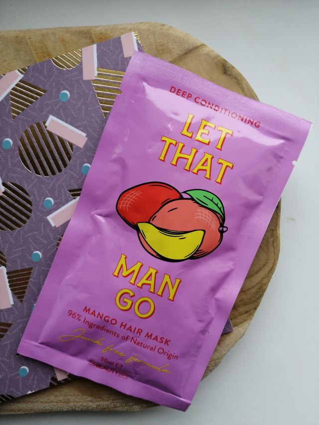 The Beauty Dept. Maseczka do włosów, Let That Man Go, Odżywcza, Ekstrakt z mango i olej z passiflory