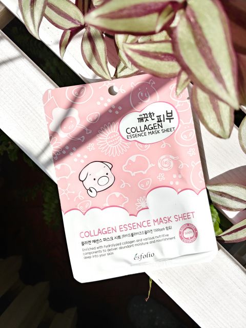 ésfolio Maska do twarzy w płacie, Collagen Essence Mask