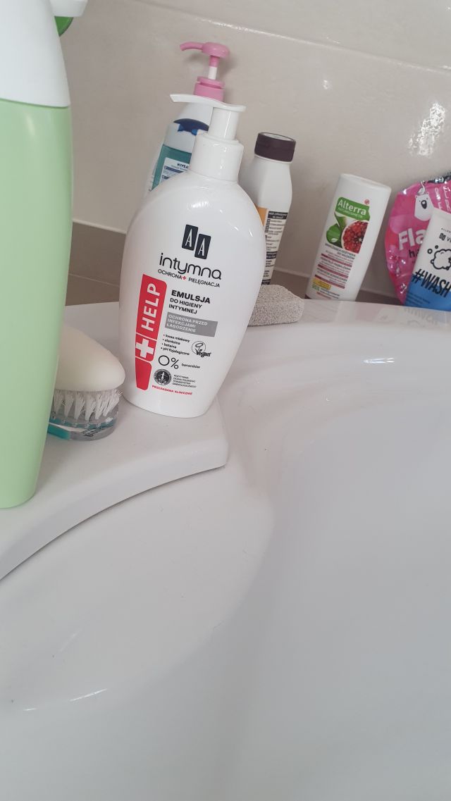 AA Intymna, Help, Emulsja do higieny intymnej, Ochrona przed infekcjami i łagodzenie 