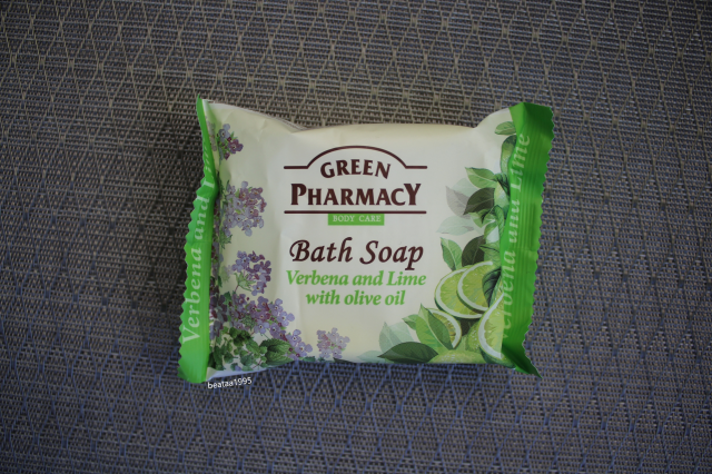 Green Pharmacy Mydło w kostce, Werbena i limonka