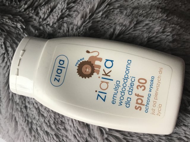 Ziajka, emulsja wodoodporna, spf 30