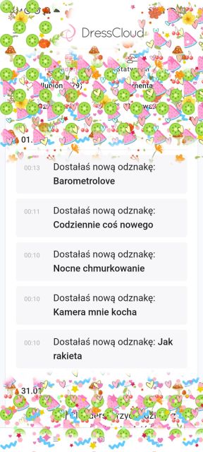 Odznaki DC lista