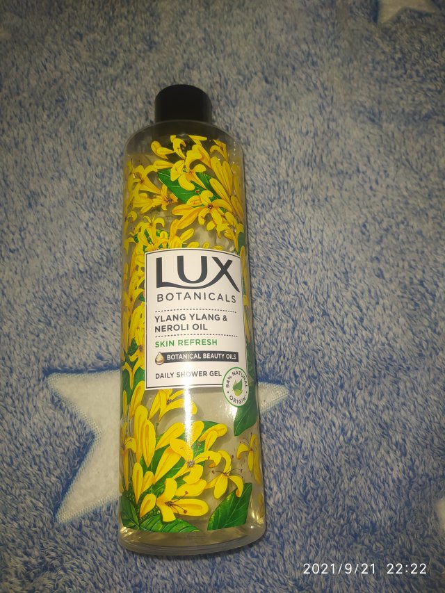 Lux Botanicals Żel pod prysznic, Skin Refresh, Ylang ylang i Neroli Oil