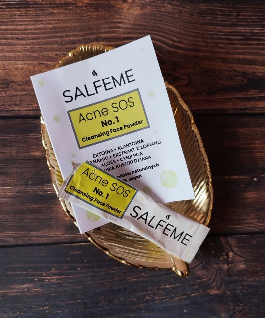 Salfeme Puder do mycia twarzy, Acne SOS, Cleansing Face Powder