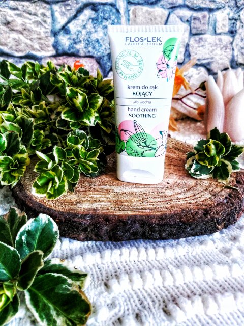 FlosLek Krem do rąk, Kojący, Lilia wodna