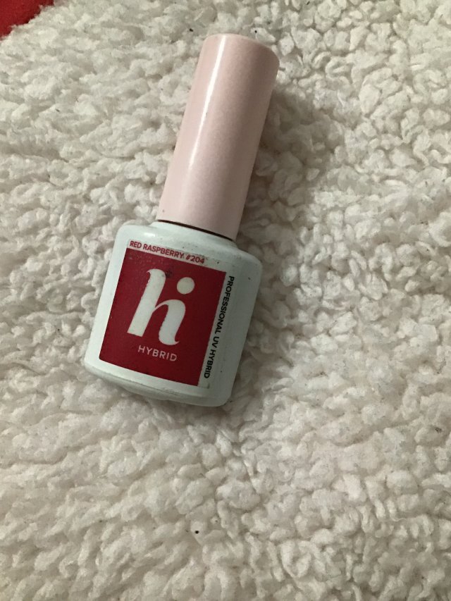 HiHibrid, Red Raspberry 204, lakier hybrydowy