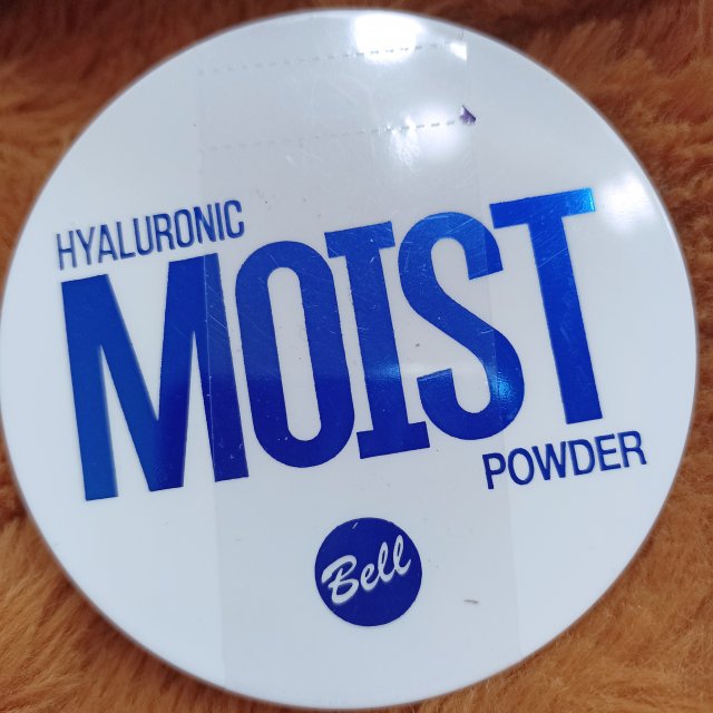 Bell Hyaluronic Moist Powder, Puder do twarzy, Utrwalający, Z kwasem hialuronowym