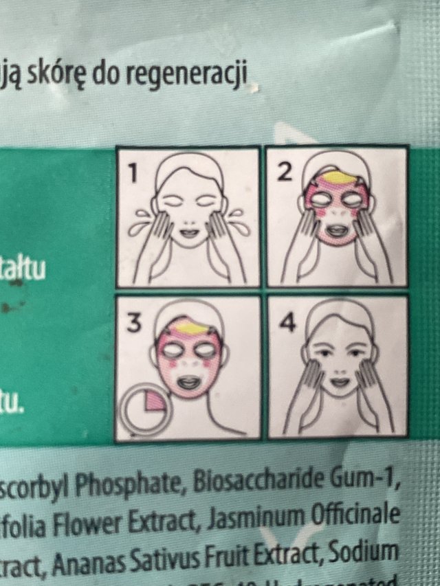 NIUQI Maska na tkaninie, Fantasy Mask, Wygładzenie, Magiczny Jednorożec
