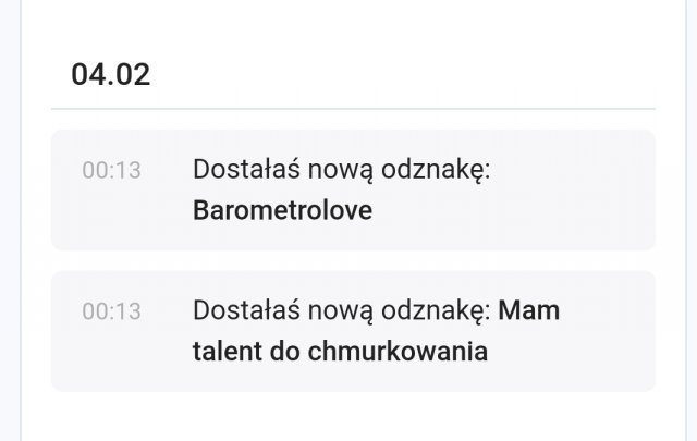 Odznaki DC lista