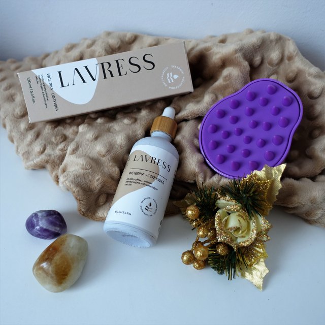 Lavress Wcierka-odżywka do skóry głowy i włosów, Wzmacniająco-odbudowująca cebulki