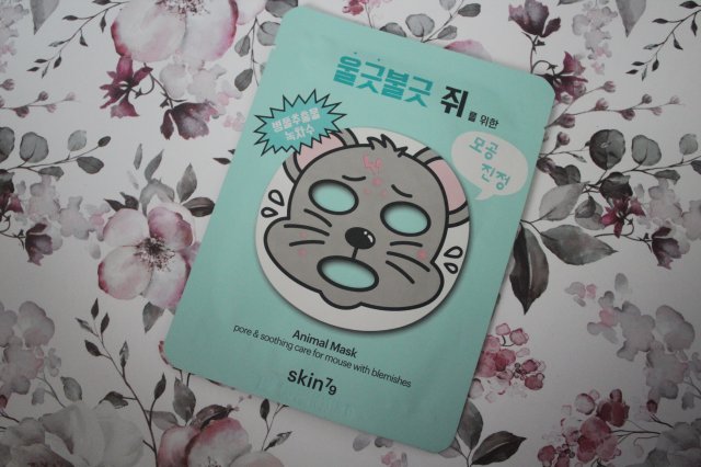 SKIN 79 Animal Color Clay Mask, Maseczka do twarzy, Mouse With Blemishes  
