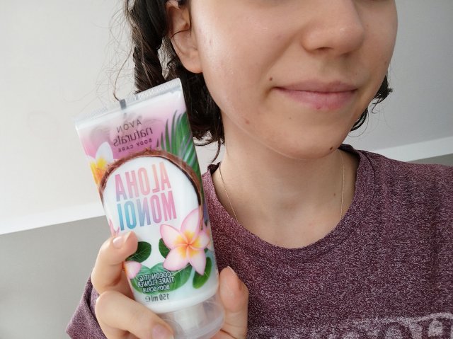 Avon Naturals, Scrub do ciała, Aloha Monoi, Coconut & Tiare Flower