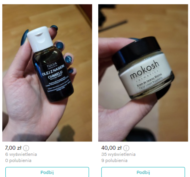 Pokaż swój profil na Vinted