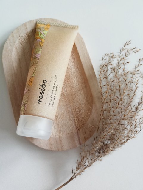 Resibo Żel myjący do twarzy, Naturalny, Z ekstraktem z brzoskwini